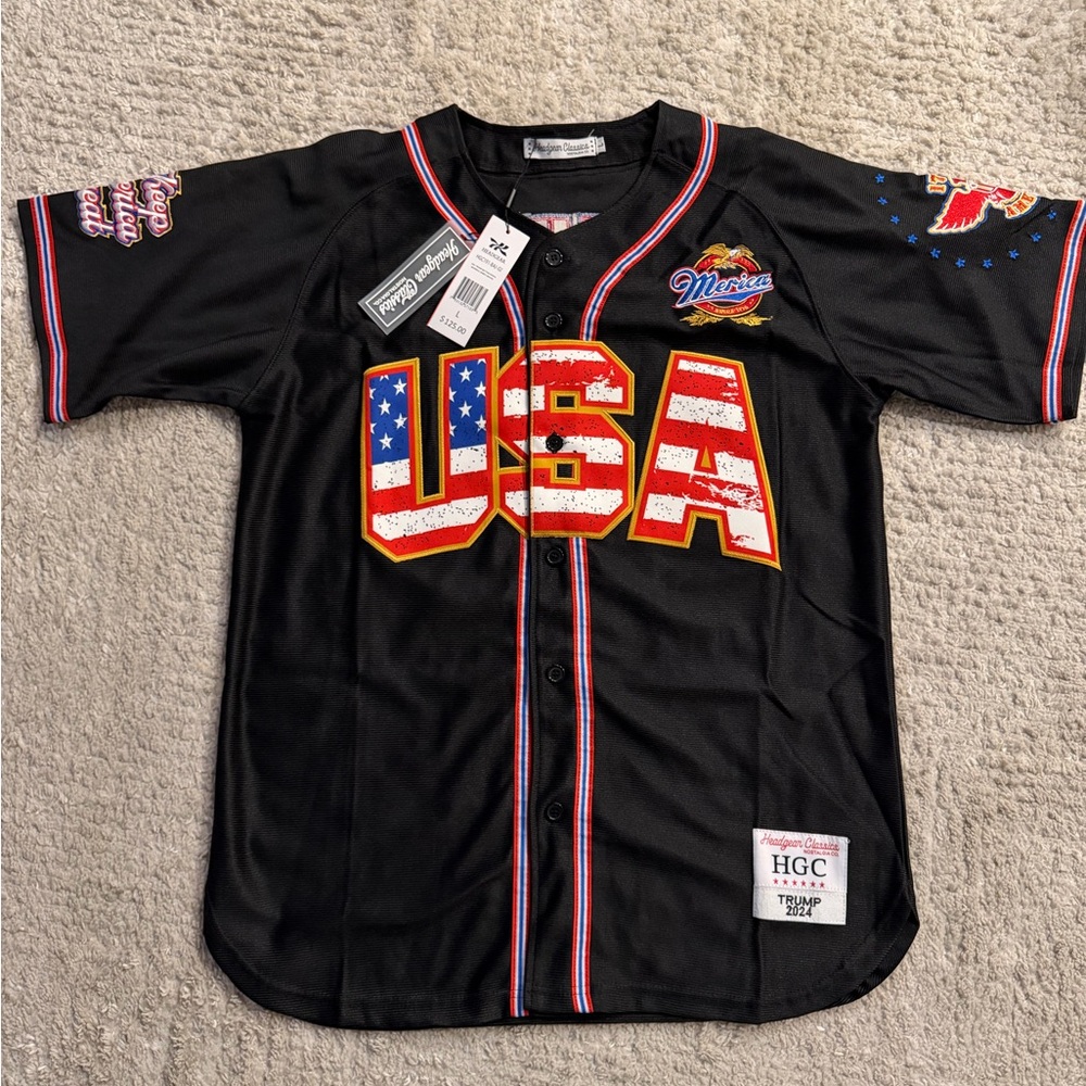 Black USA Kids Shirt